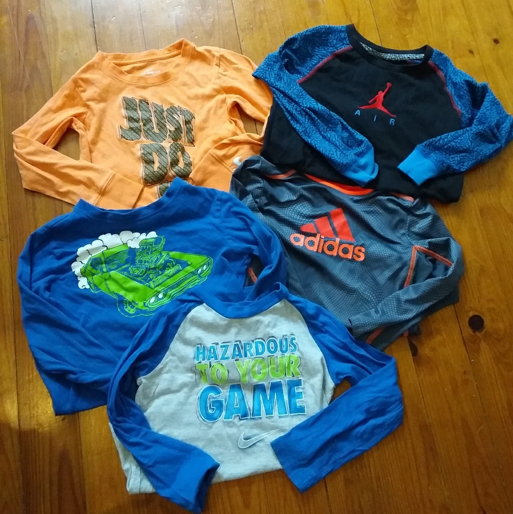 Boys lot long sleeved